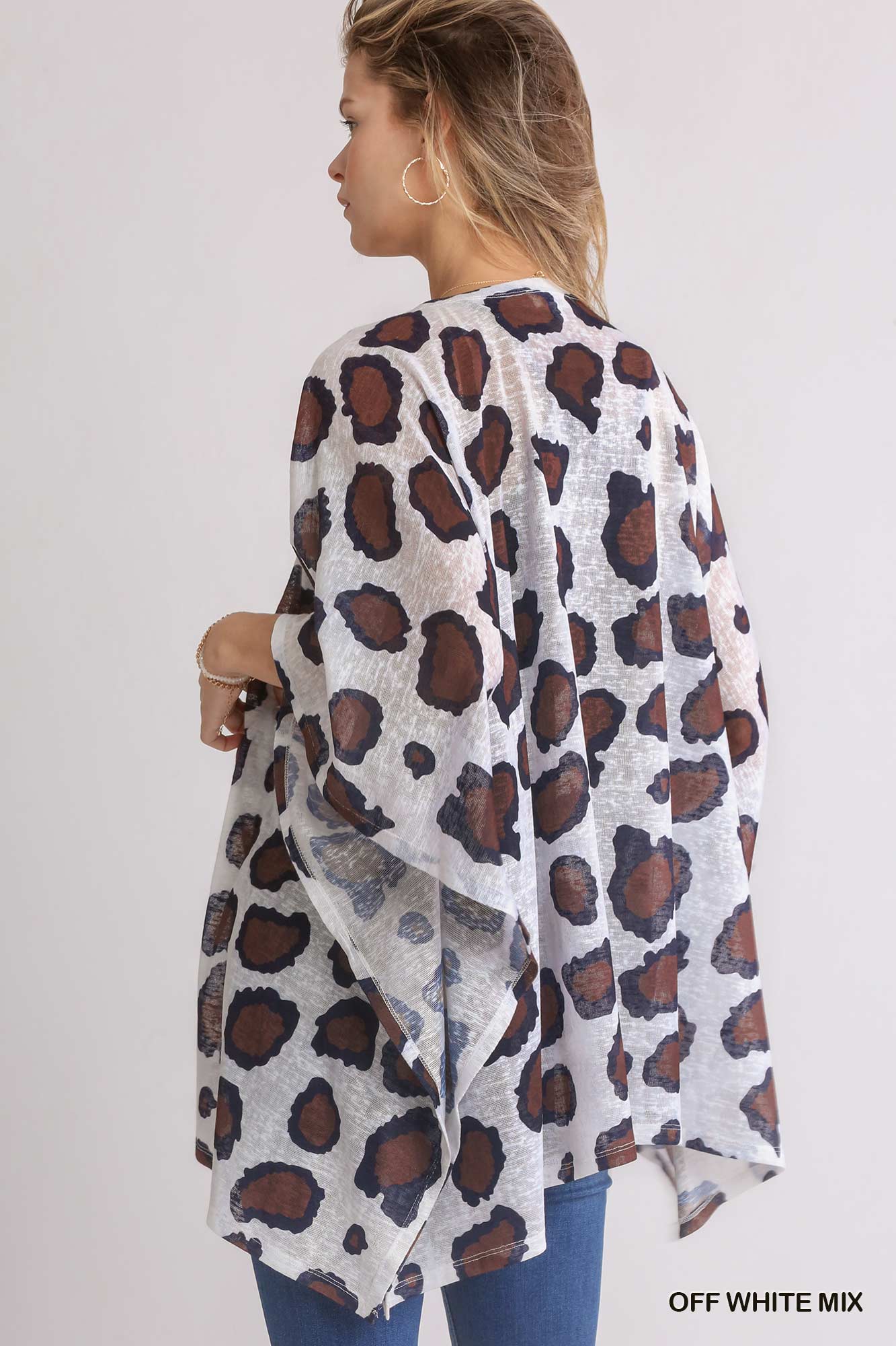 Umgee Animal Print Kimono
