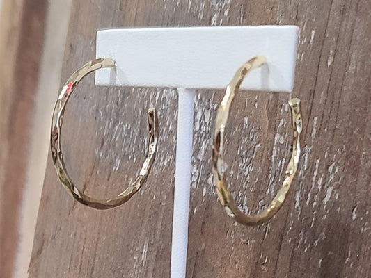 Classic Gold Hoop Earrings