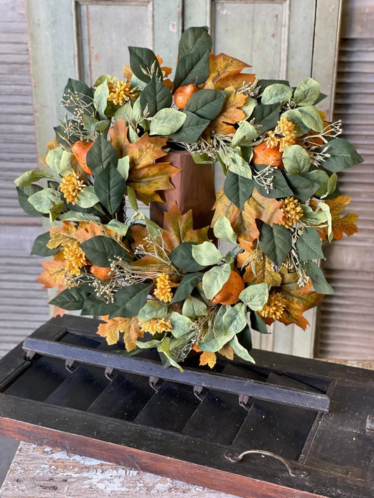 Fall Citrine Groves Wreath