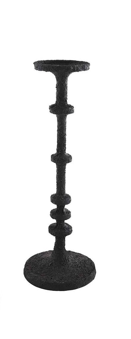 Mud Pie Black Metal Candle Stick