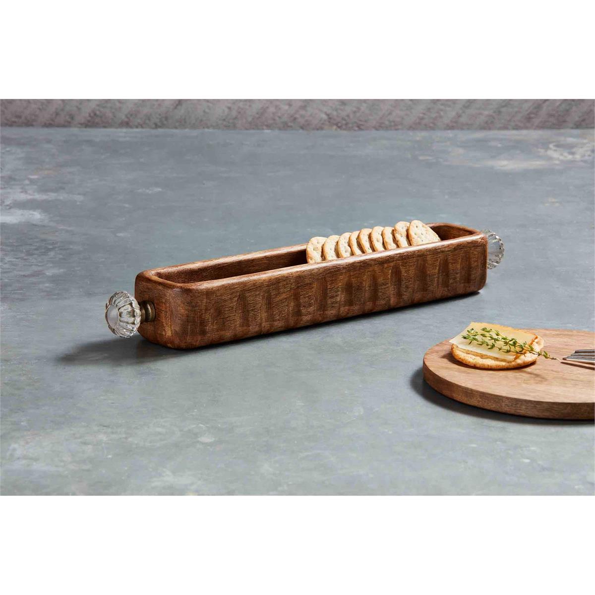 Mud Pie Door Knob Cracker Tray