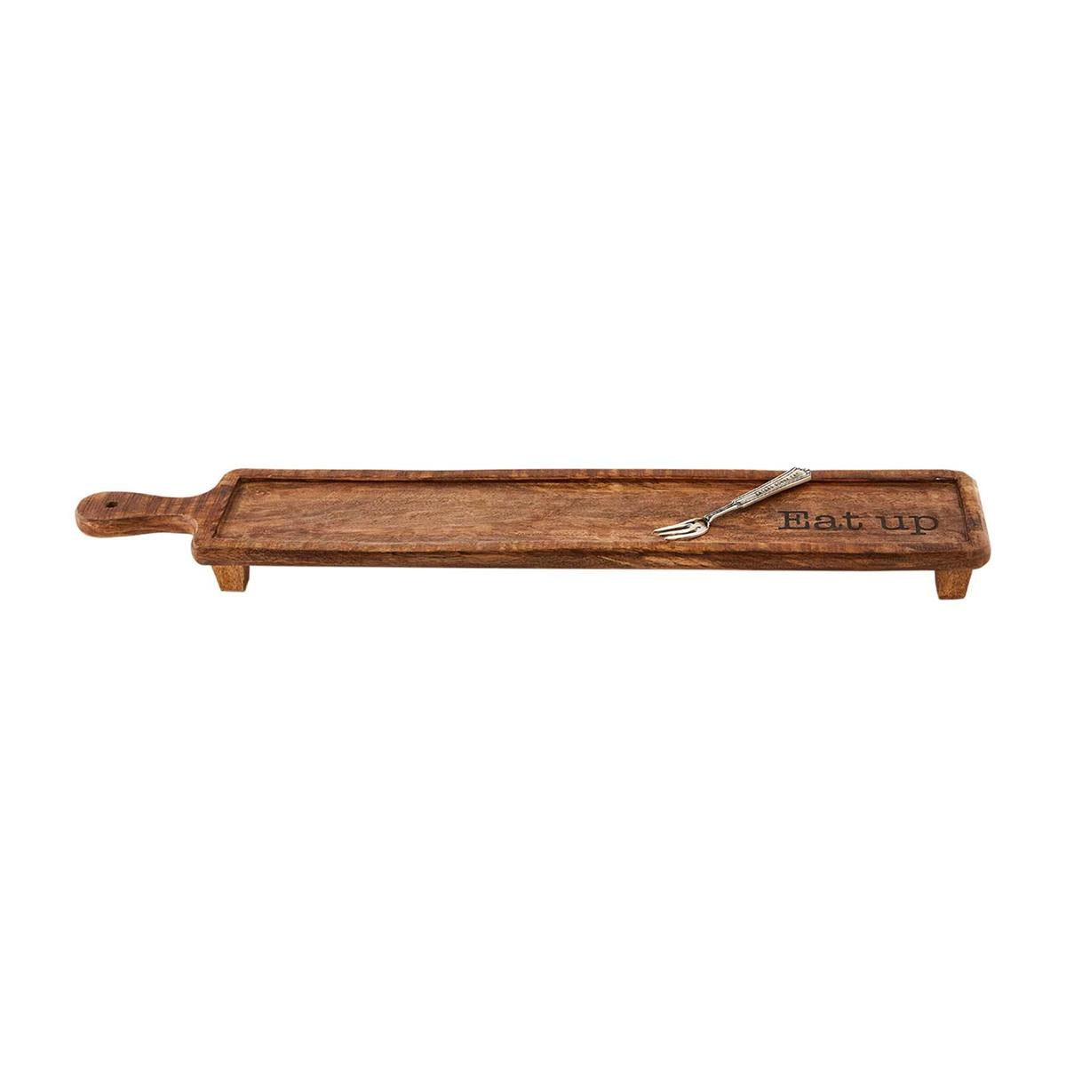 Mud Pie Paddle Serving Board withPedestal Feet